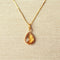 Aurelia Citrien Ketting – 925 Zilver Gold Plated